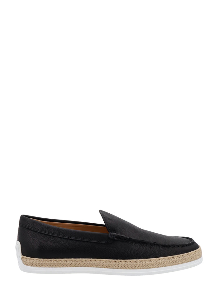 Tods Flat Shoes Black Pelle