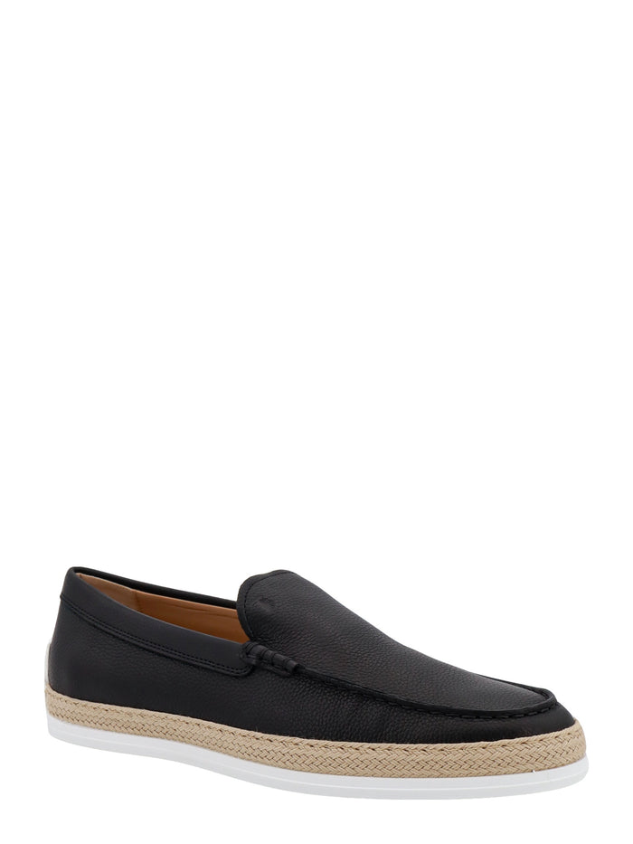 Tods Flat Shoes Black Pelle