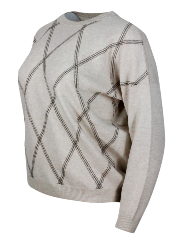 Brunello Cucinelli Sweaters Beige 60wv 30ws 10se