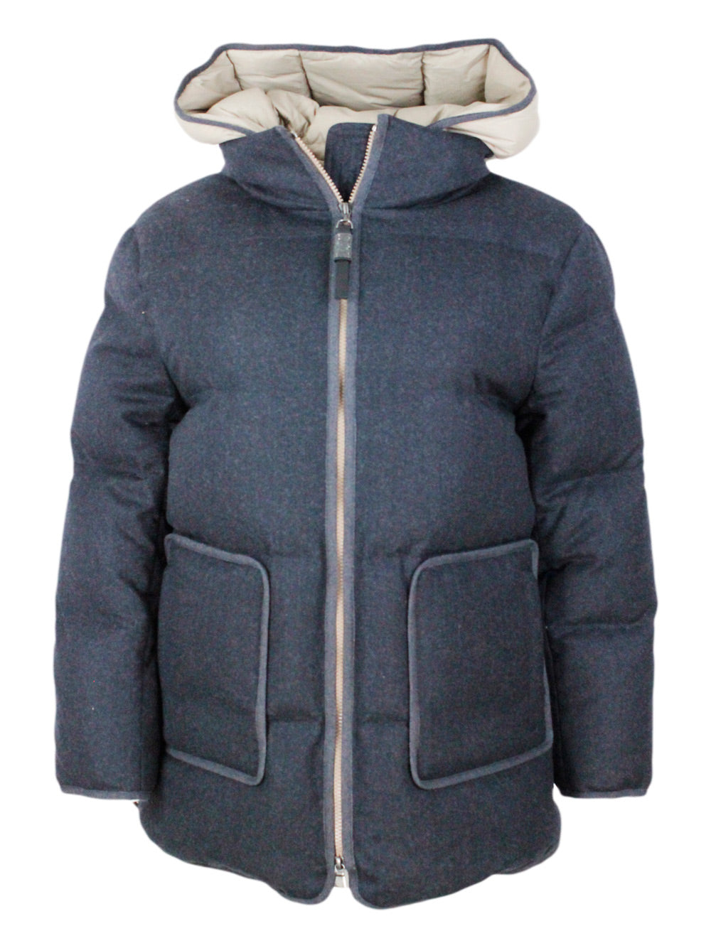 Brunello Cucinelli Coats Grey 100wv