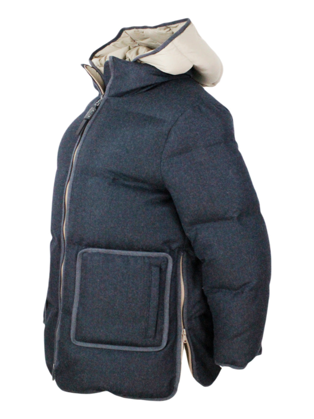 Brunello Cucinelli Coats Grey 100wv