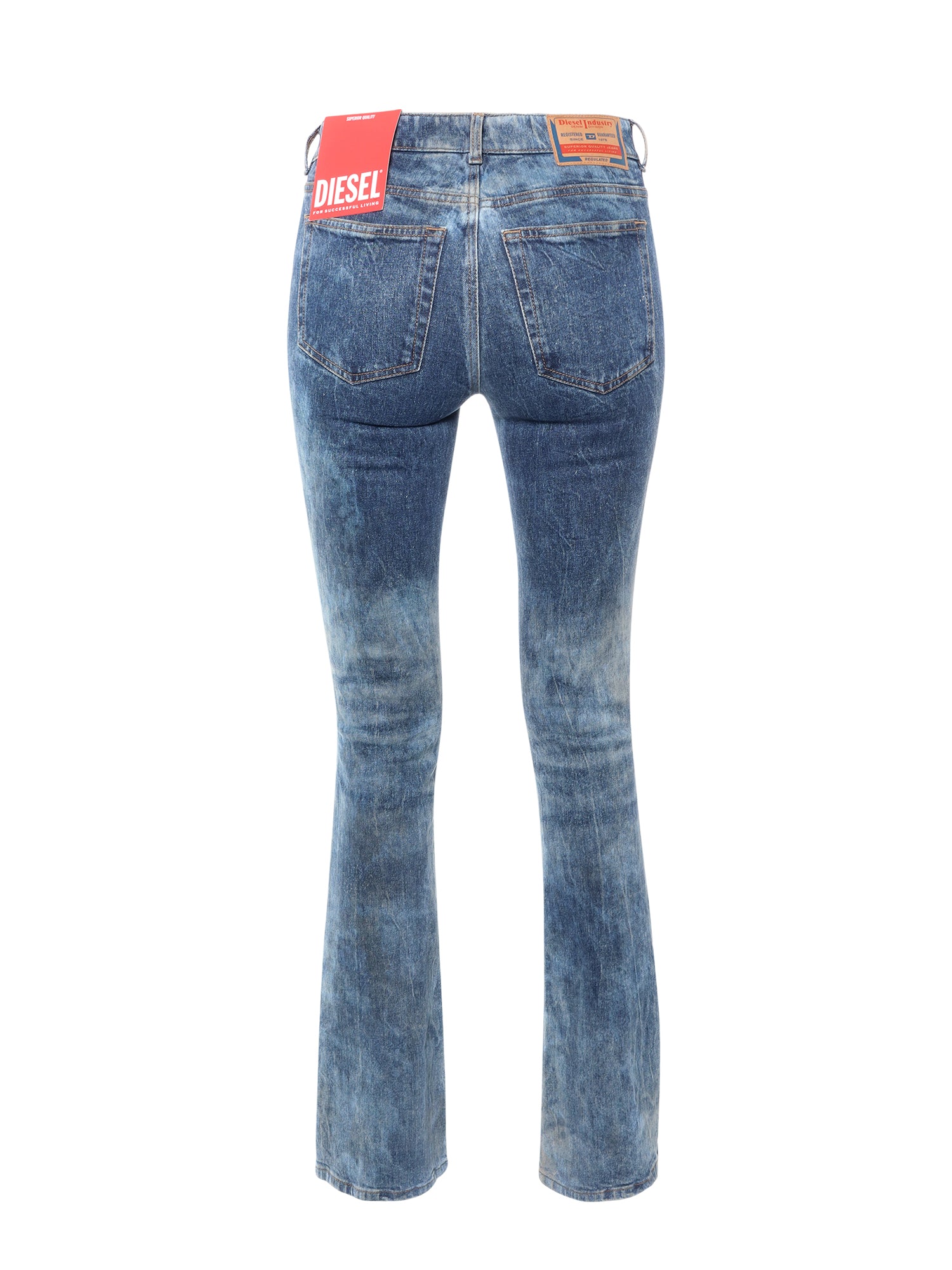 Diesel Jeans Blue Cotone Canapa Elastane