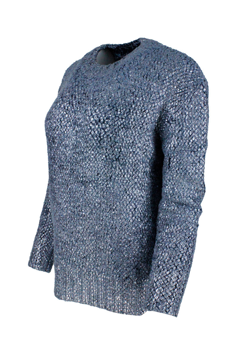 Ermanno Scervino Sweaters Blue 85vi15co