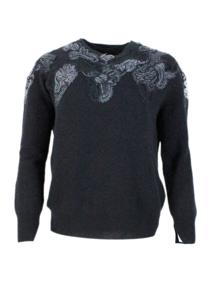 Ermanno Scervino Sweaters Black 100ws