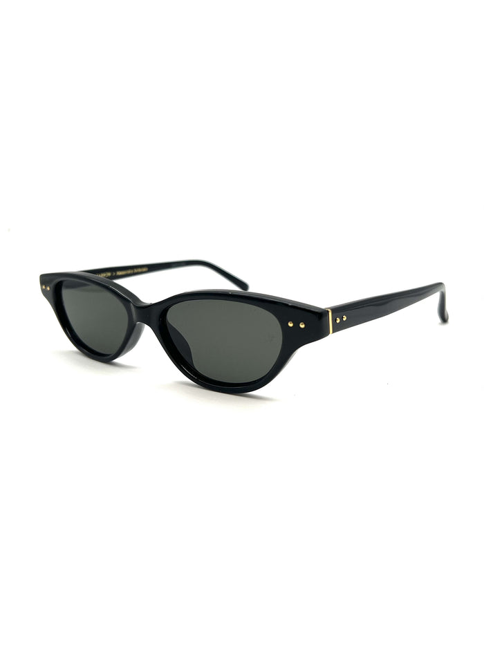 109f3g30a Black Acetate | Celluloide Glasses