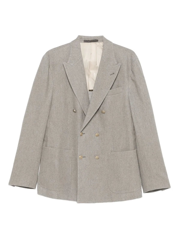 Eleventy Wool 90% blazer in grey
