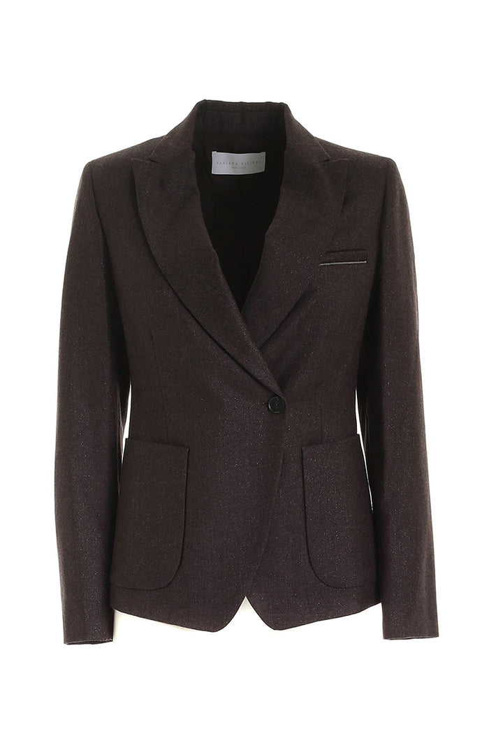 Fabiana Filippi Jackets Brown 98wv 1pa 1me