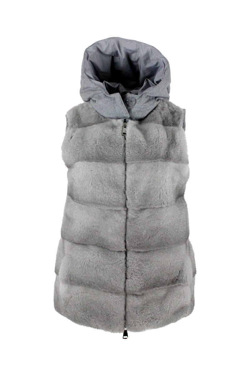 Manzoni 24 Jackets Grey Fur + Wv