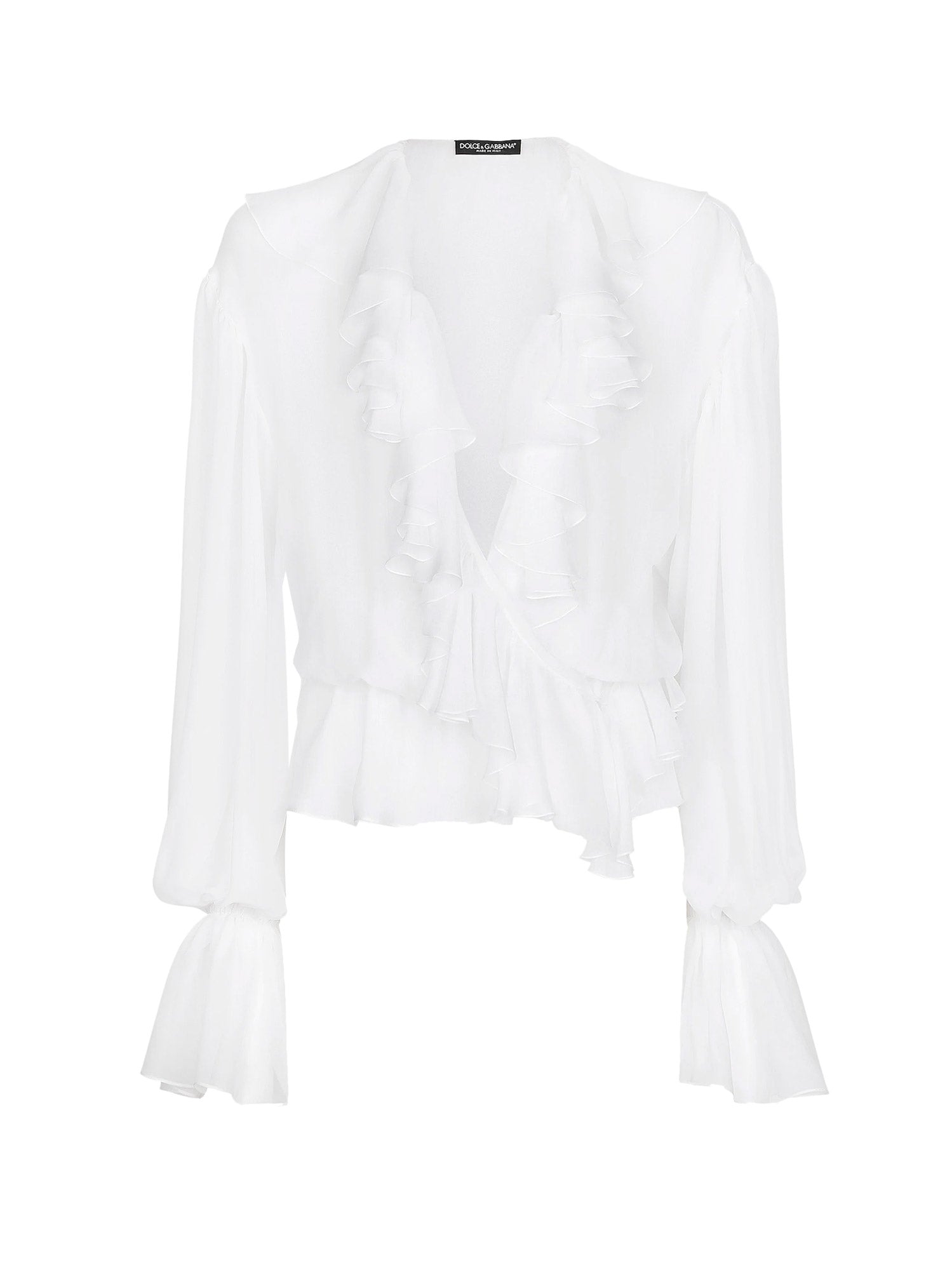 Dolce & Gabbana T-shirts and Polos White Seta