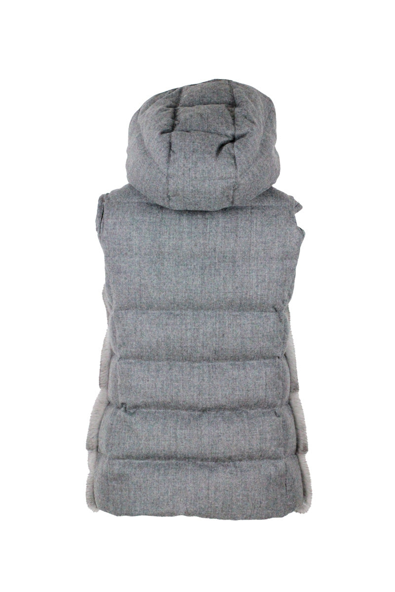 Manzoni 24 Jackets Grey Fur + Wv