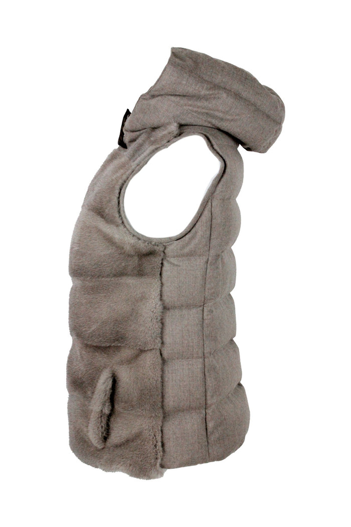 Manzoni 24 Jackets Beige Fur + Wv
