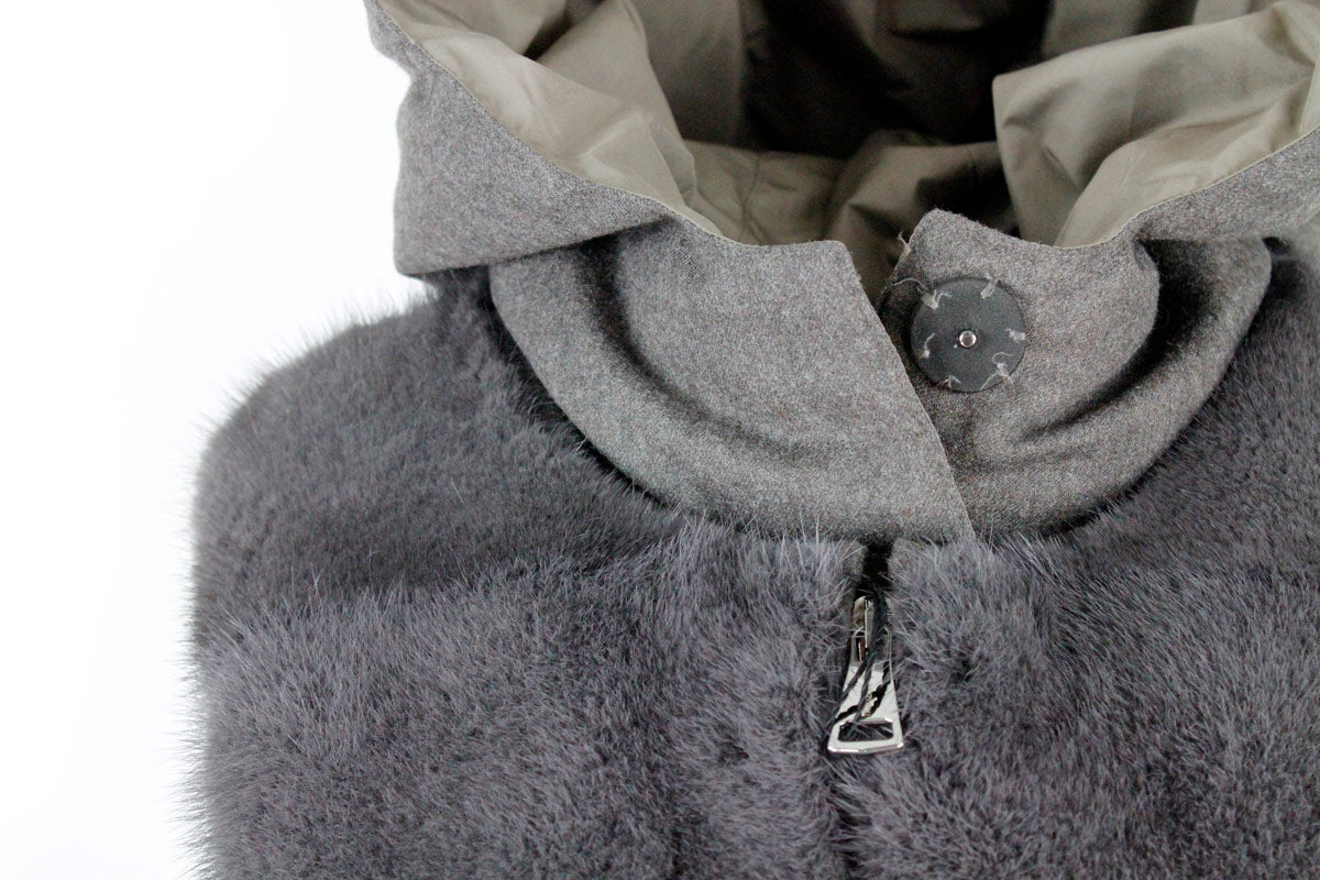 Manzoni 24 Jackets Brown Fur + Wv