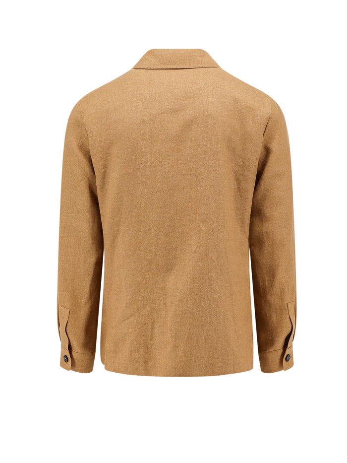 Zegna Clothing Brown Lino