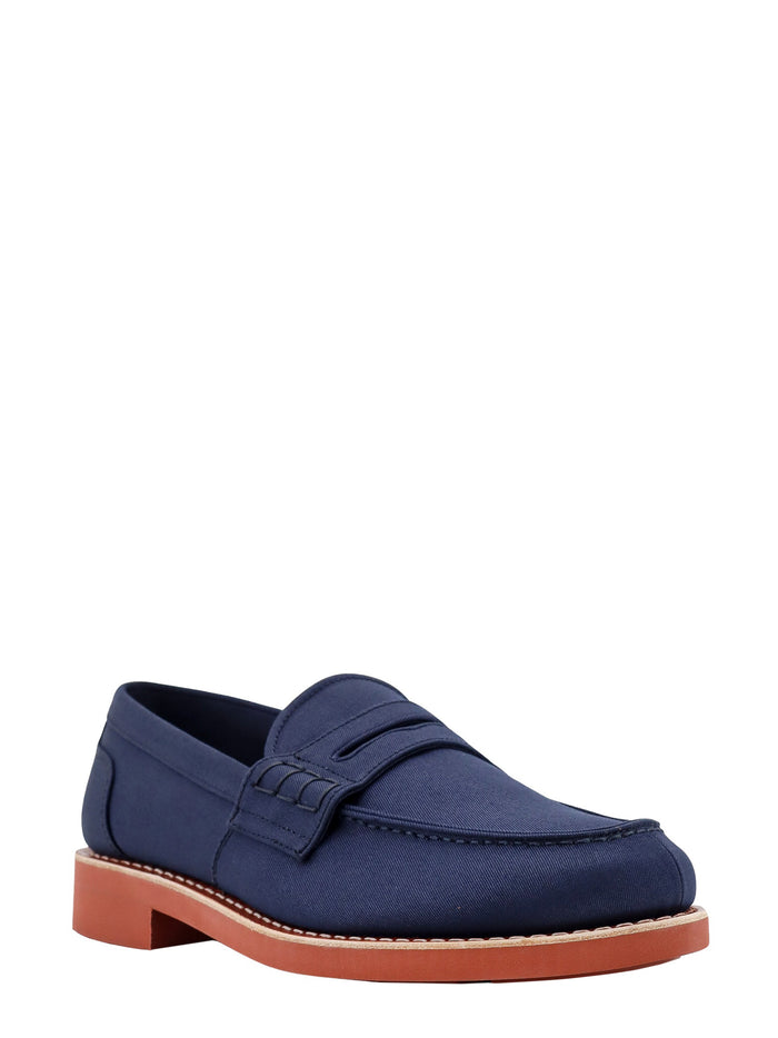 Churchs Flat shoes Blue Tessuto
