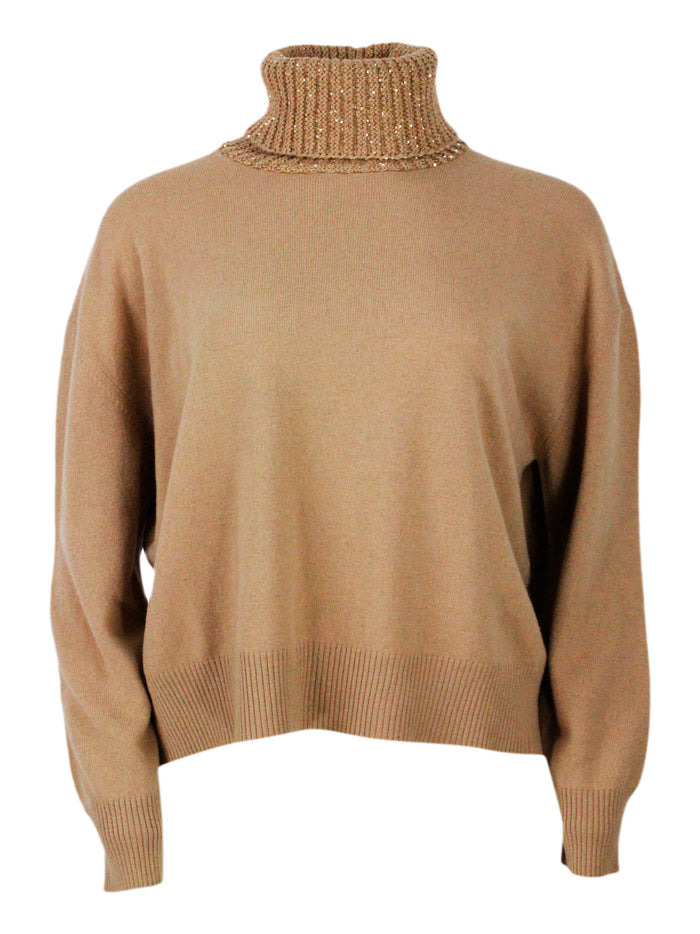 Fabiana Filippi Sweaters Brown 75wv 15se 10ws