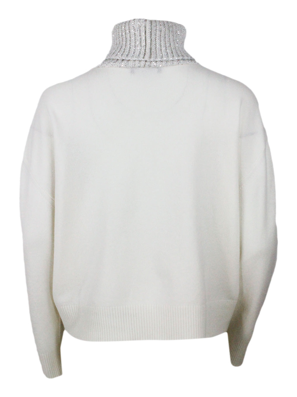 Fabiana Filippi Sweaters White 75wv 15se 10ws