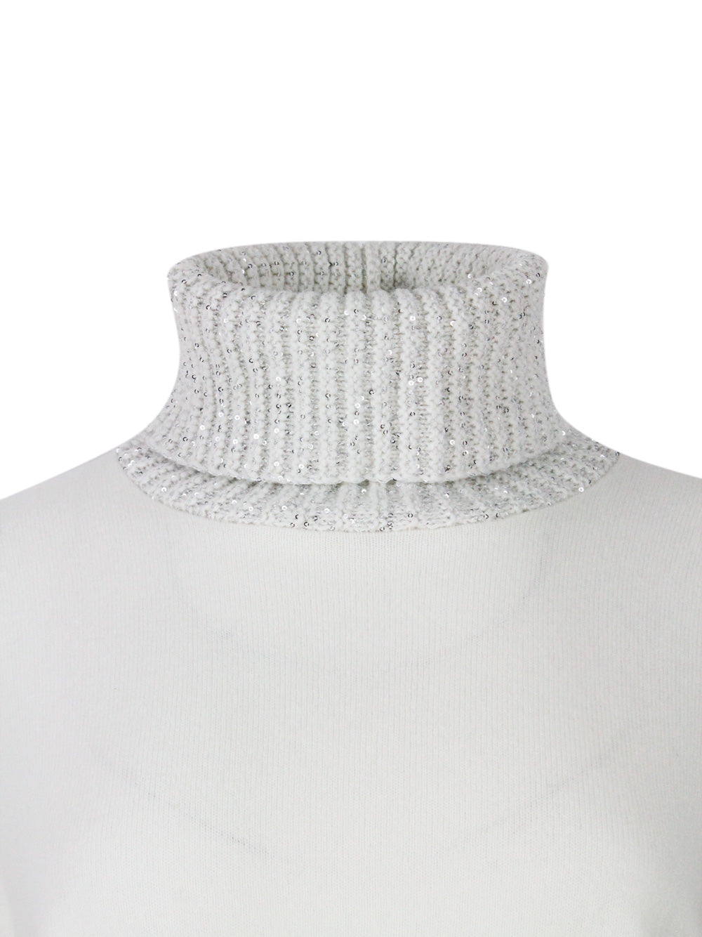 Fabiana Filippi Sweaters White 75wv 15se 10ws