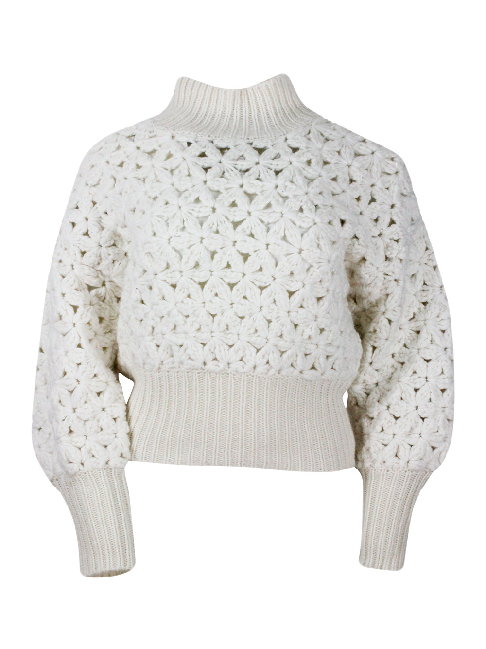 Fabiana Filippi Sweaters White 89wv 3se 2ws