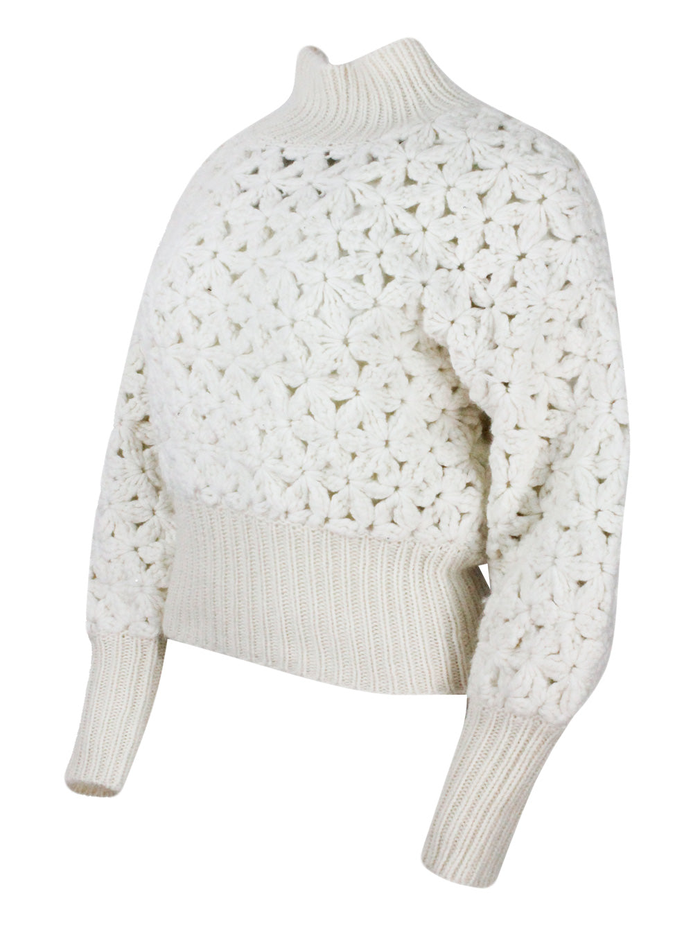 Fabiana Filippi Sweaters White 89wv 3se 2ws