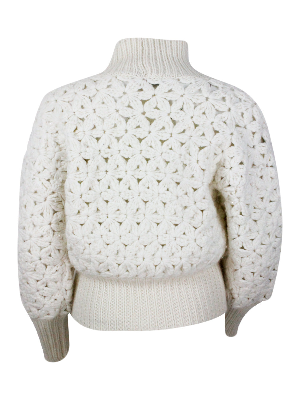Fabiana Filippi Sweaters White 89wv 3se 2ws
