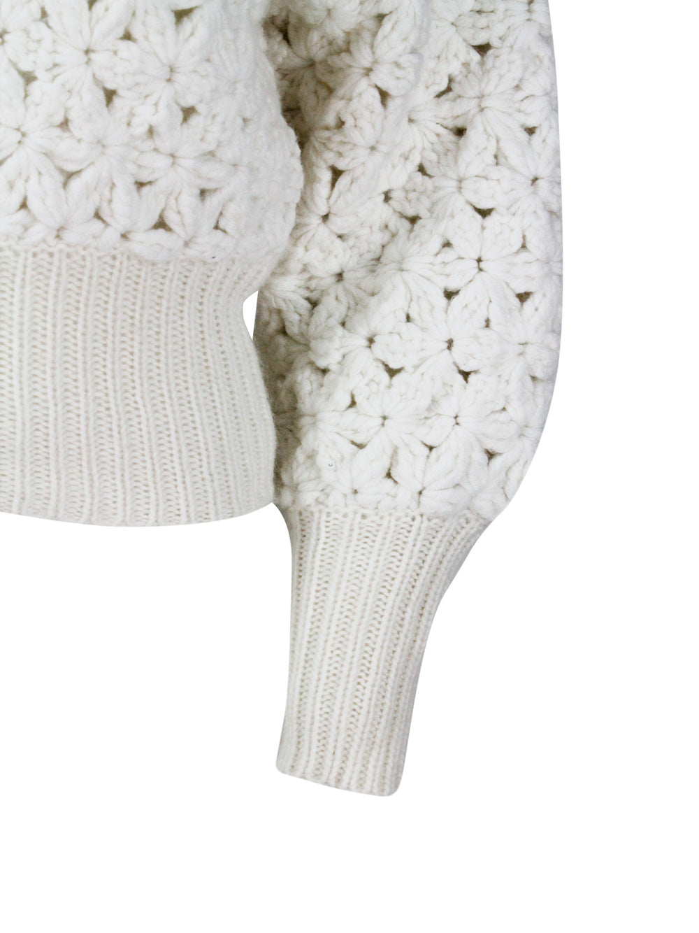 Fabiana Filippi Sweaters White 89wv 3se 2ws