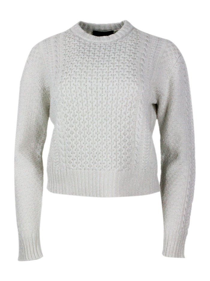 Fabiana Filippi Sweaters White 49wv 10se 7ws 26vi