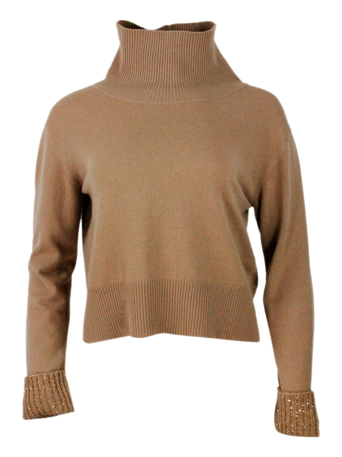 Fabiana Filippi Sweaters Brown 75wv 15se 10ws