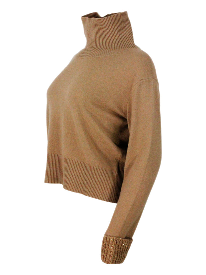 Fabiana Filippi Sweaters Brown 75wv 15se 10ws