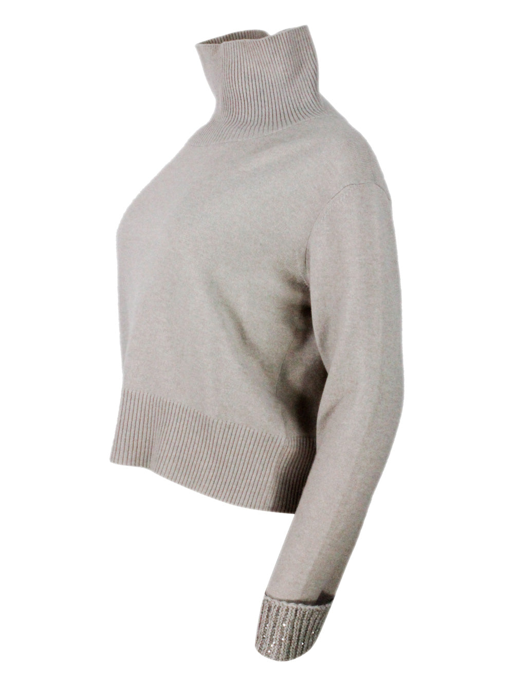 Fabiana Filippi Sweaters Beige 75wv 15se 10ws