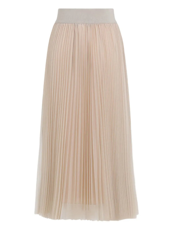 Fabiana Filippi Polyester 100% skirt in beige