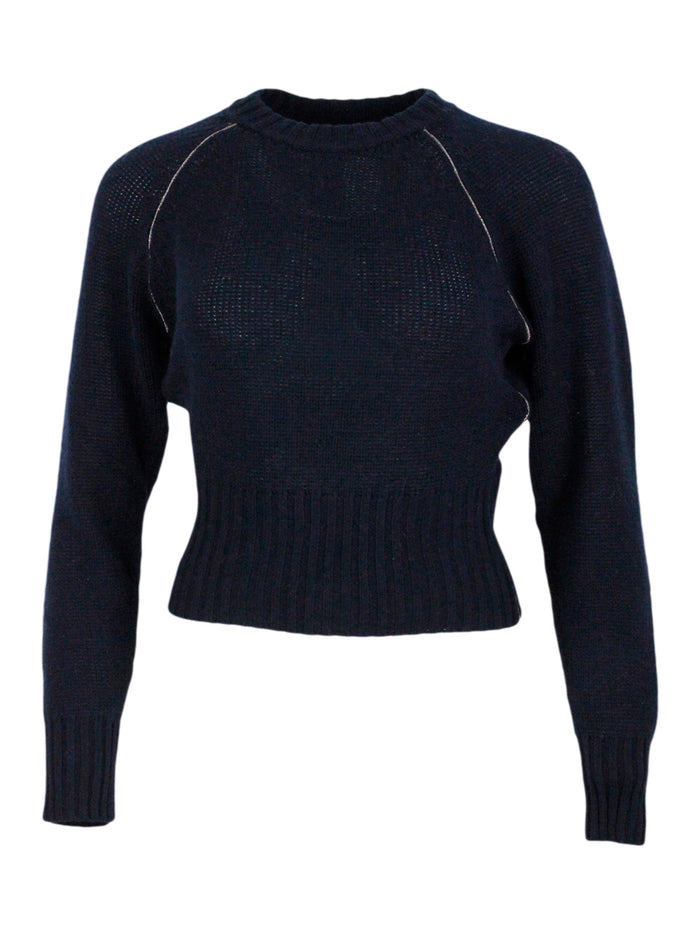 Fabiana Filippi Sweaters Blue 100ws