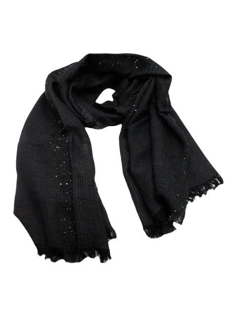 Fabiana Filippi Scarfs Grey 46wv 34co 11pl