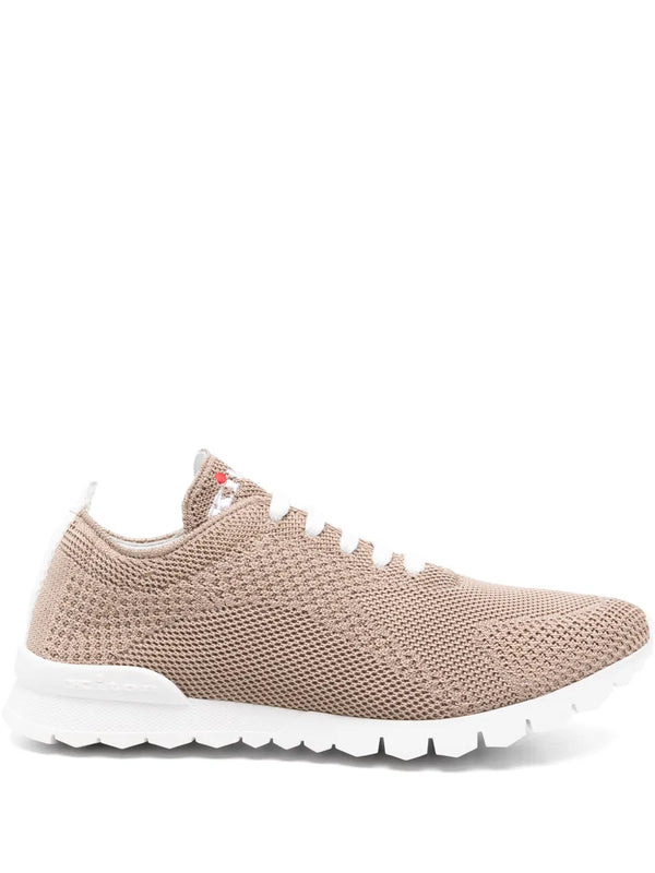 Kiton Outer: Fabric 100%; Lining: Calf Leather 100%; Sole: Rubber 100% sneaker in beige
