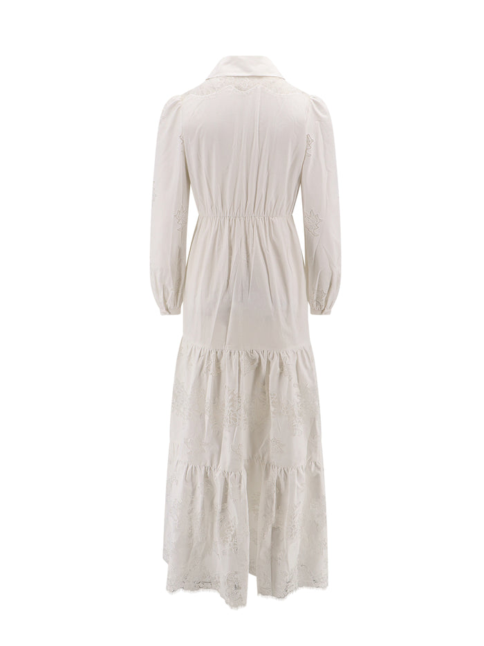 Self Portrait Dresses White Cotone