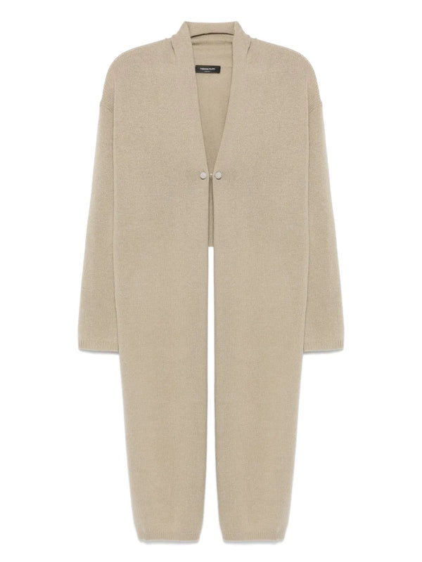 Fabiana Filippi Cashmere 100% cardigan in beige