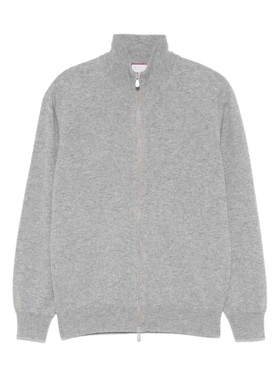 Brunello Cucinelli Cashmere 100% cardigan in grey