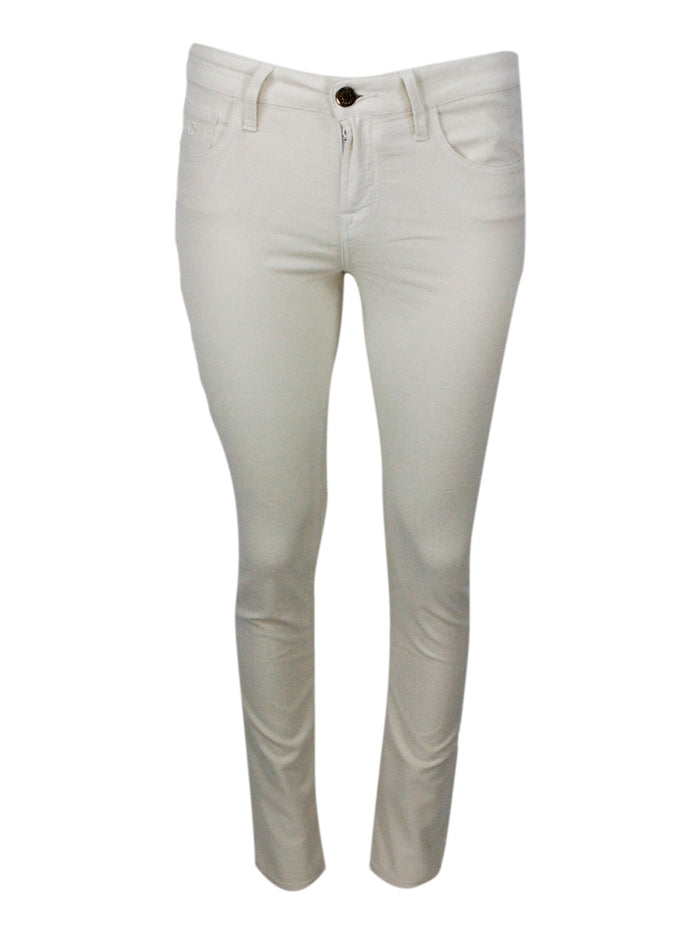 Jacob Cohen Trousers Beige 78co 16pa 4ea
