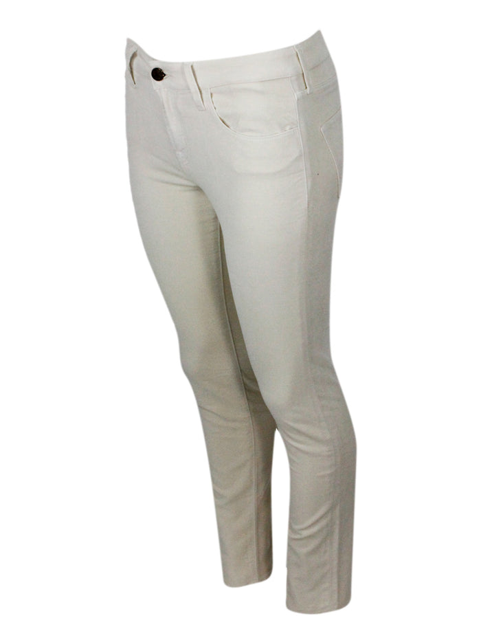 Jacob Cohen Trousers Beige 78co 16pa 4ea
