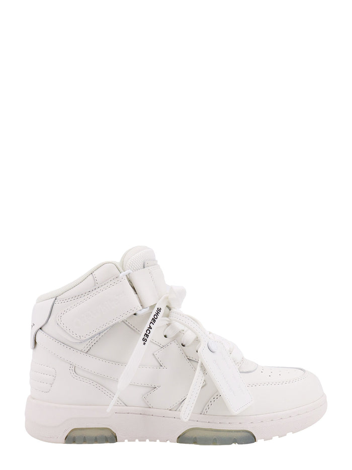 Off White Sneakers Pelle