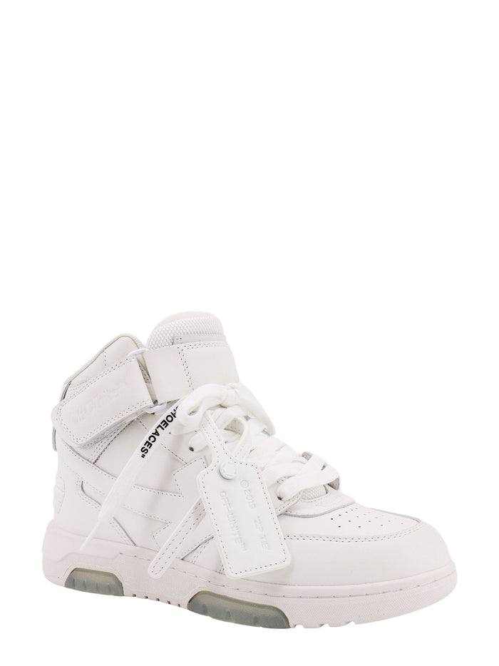 Off White Sneakers Pelle