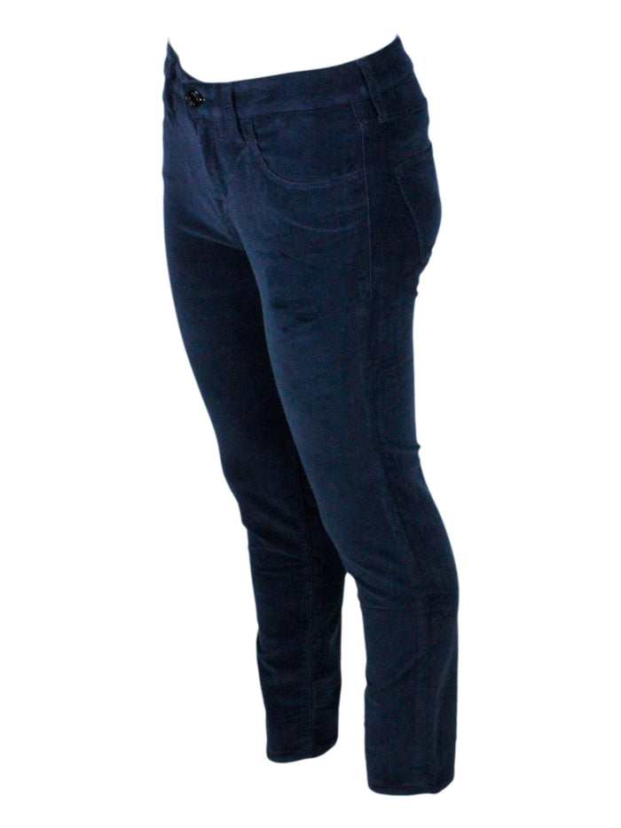 Jacob Cohen Trousers Blue 78co 16pa 4ea