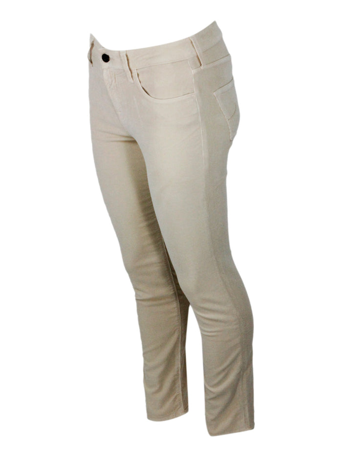 Jacob Cohen Trousers Beige 62co 36ly 2ea