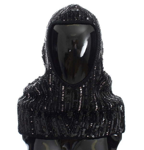 Dolce & Gabbana 45% Wool scarf in black