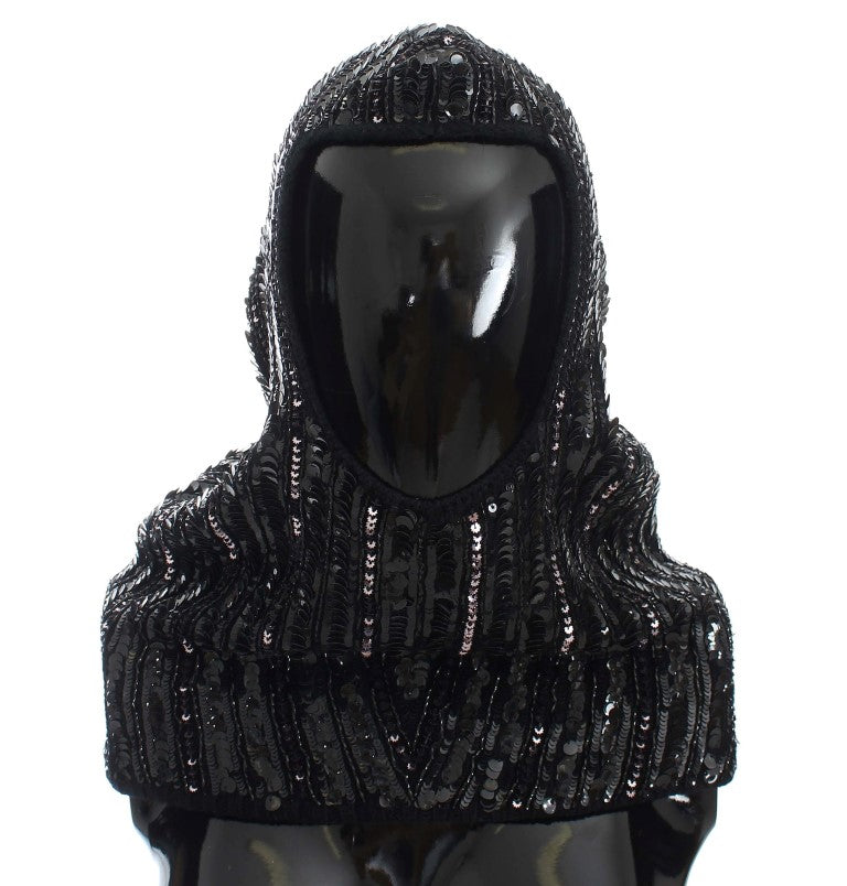 Dolce & Gabbana 45% Wool scarf in black