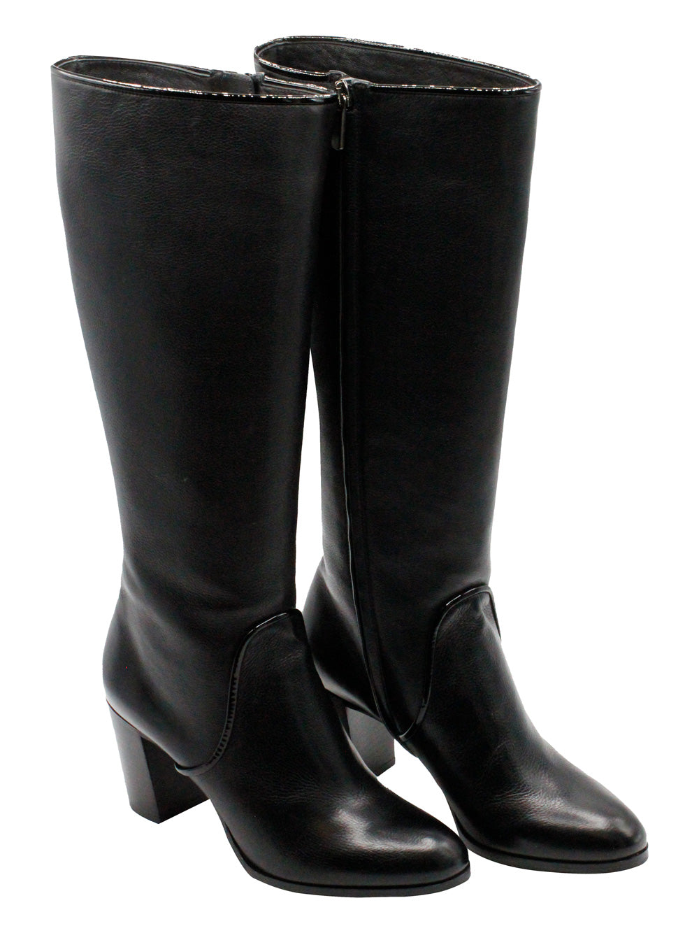 Santoni Boots Black 100le