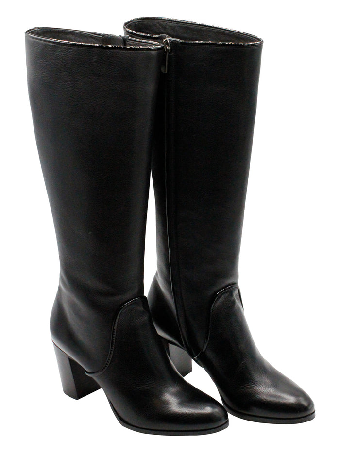 Santoni Boots Black 100le