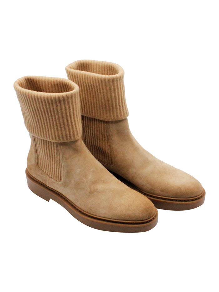 Santoni Boots Beige 100le