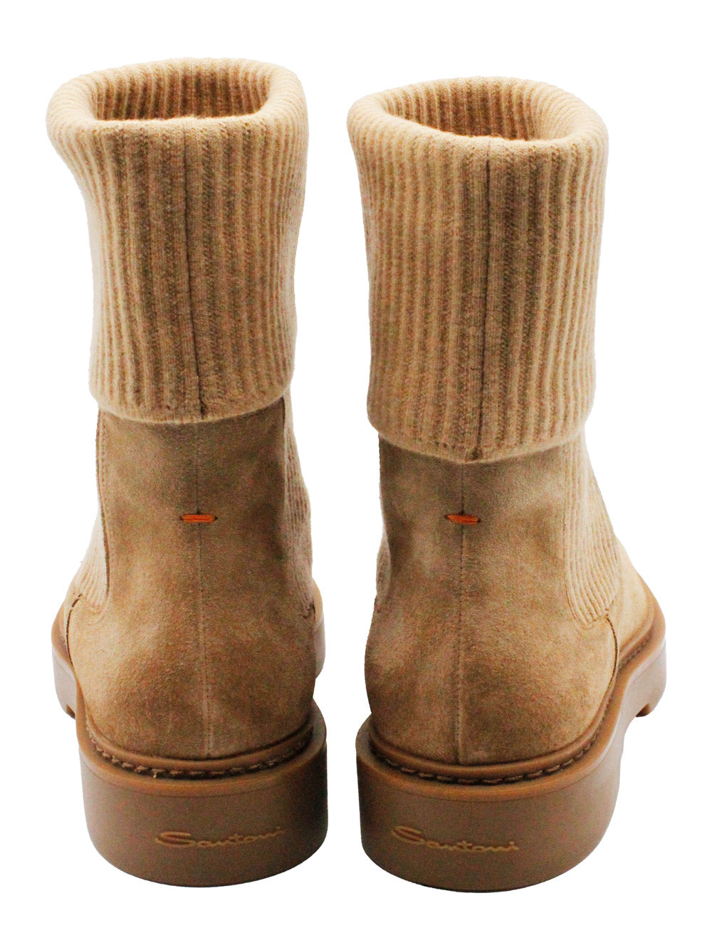 Santoni Boots Beige 100le