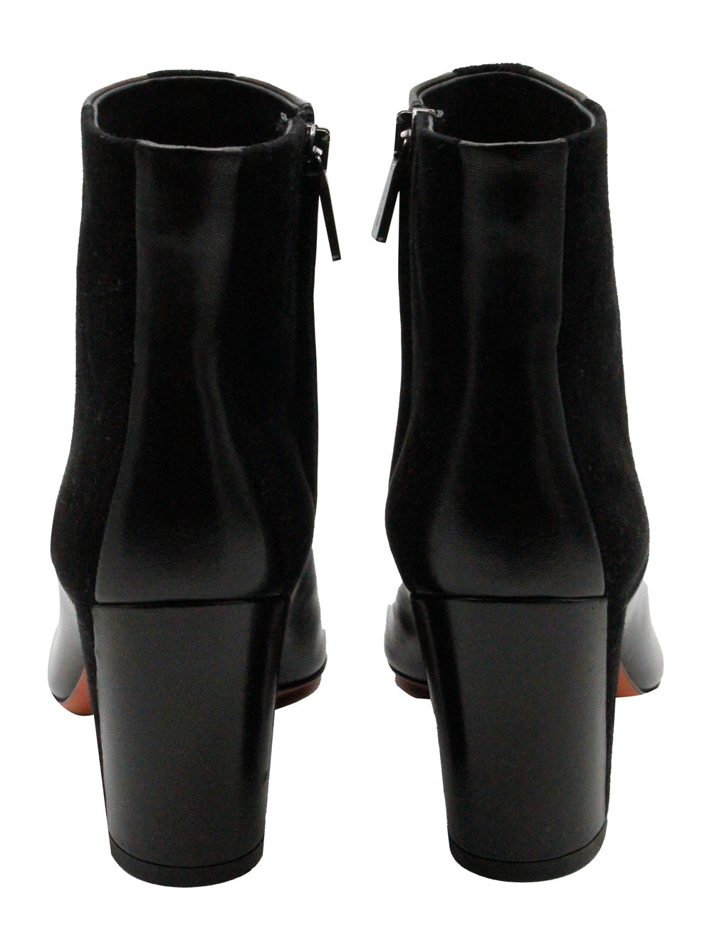 Santoni Boots Black 100le