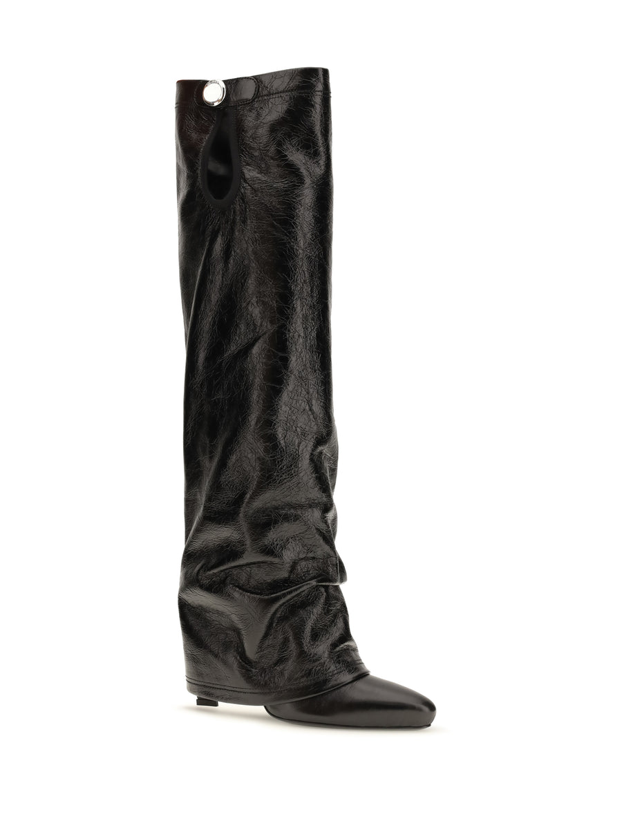Boots Knee-High Eco Leather White
